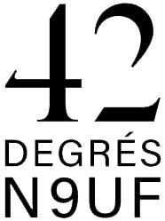 menu digital studio 42 degres 9 logo